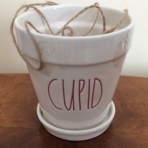 Rae Dunn CUPID Ceramic Planter